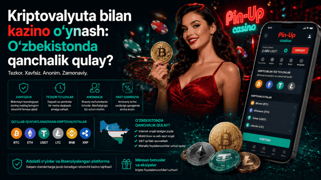 Kriptovalyuta bilan kazino oynash O‘zbekistonda qanchalik qulay